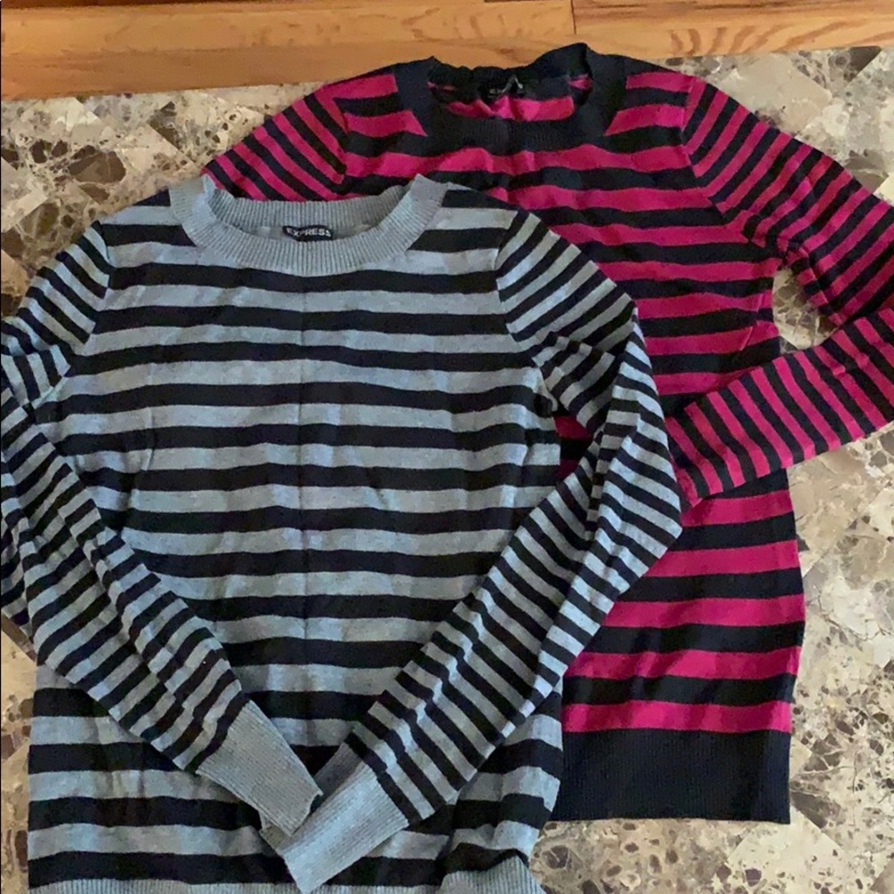 2 Express sweaters